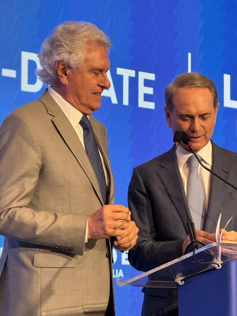 Ronaldo Caiado e Paulo Octávio na LIDE. Foto: Brasília Capital