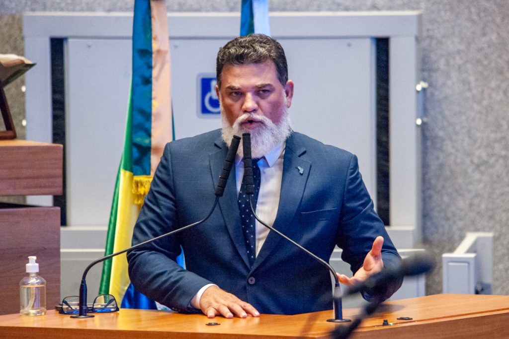 O deputado e enfermeiro Jorge Vianna (PSD) foi o distrital que mais ganhou seguidores em outubro de 2025. Foto: Carolina Curi/ Agência CLDF