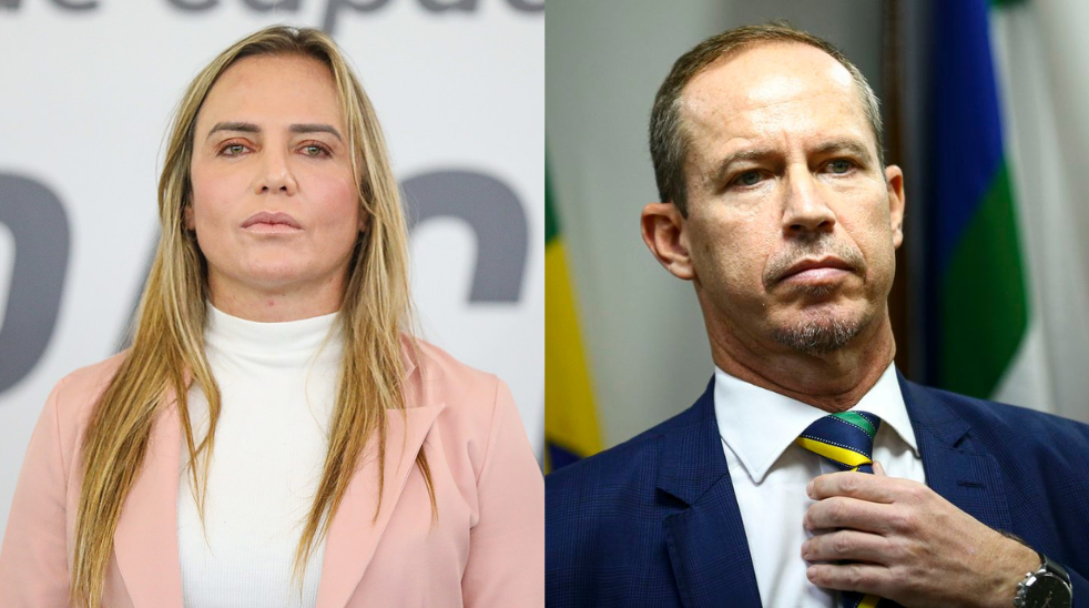 Celina Leão e Ricardo Cappelli são destaques nas redes sociais do DF