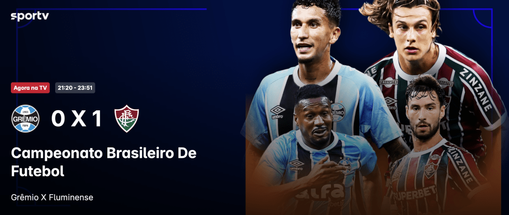 Globoplay instável em transmissão do Campeonato Brasileiro