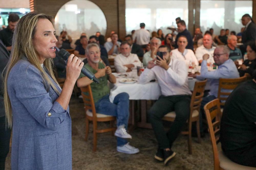 “Fazer parte do governo nos dá orgulho de sair de casa”, diz Celina. Foto: Renato Alves/Agência Brasília