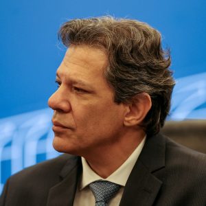 Ministro da Fazenda, Fernando Haddad, participa de entrevista coletiva à imprensa em Brasília 28/08/2025 REUTERS/Jorge Silva