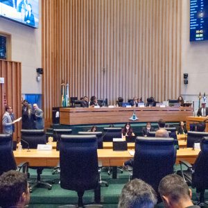 Plenário na Câmara Legislativa