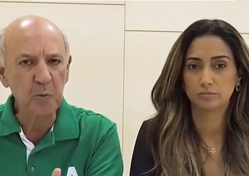 Arruda e Flávia Peres. Foto: Reprodução Redes Sociais (Arruda 2200)