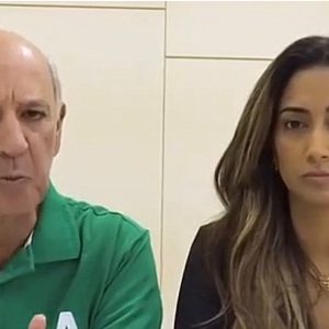 Arruda e Flávia Peres. Foto: Reprodução Redes Sociais (Arruda 2200)