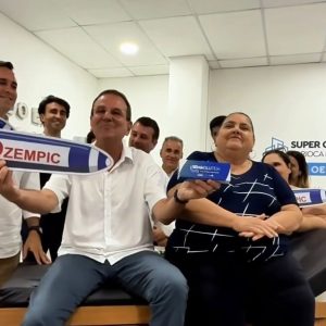 Eduardo Paes divulga ozempic de graça no Rio de Janeiro. Foto: Reprodução Redes Sociais