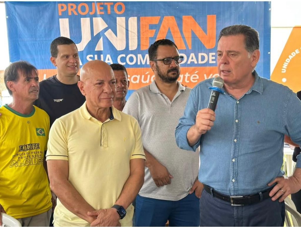 Professor Alcides e Marconi Perillo. Foto: Reprodução Redes Sociais