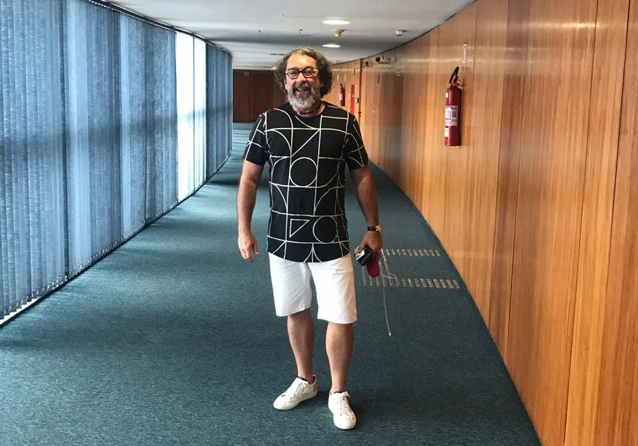 Kakay vai de bermuda ao STF. Foto: Arquivo Pessoal